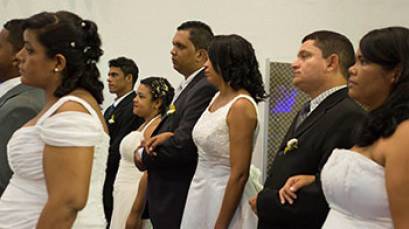 Casamento coletivo neste sábado