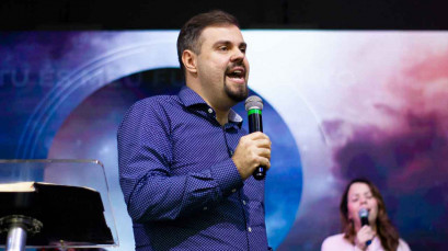 Encontro de pastores e líderes com o Pr. Marcos Petrucci